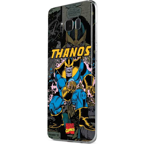 Marvel Classic Comics Thanos Galaxy S8 Plus Skin